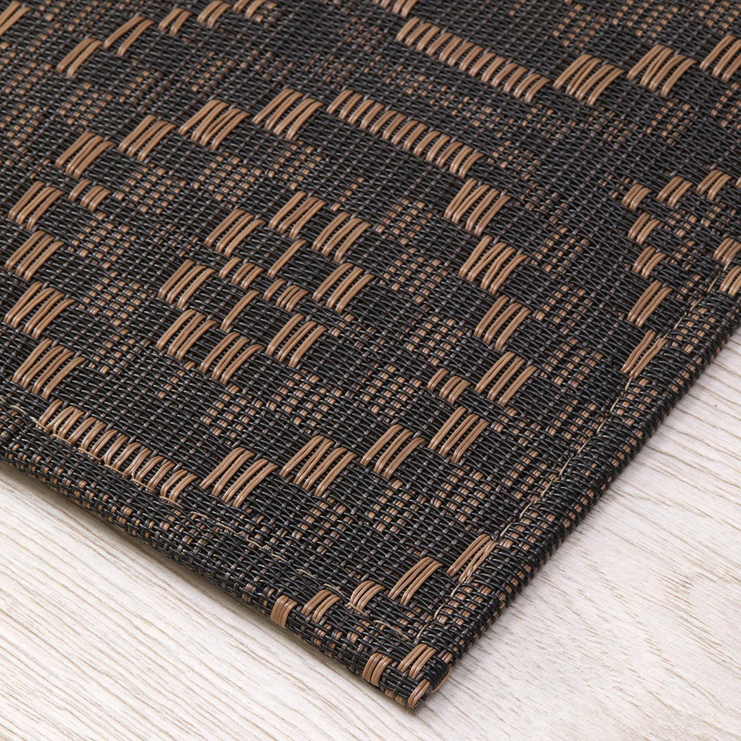 chilewich | woven floormat  66x183cm (26x72") | overshot tiger eye