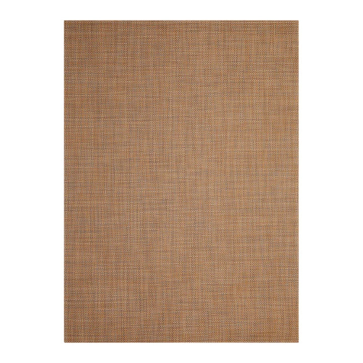 chilewich | woven floormat 59x92cm  (23x36"') | basketweave teak