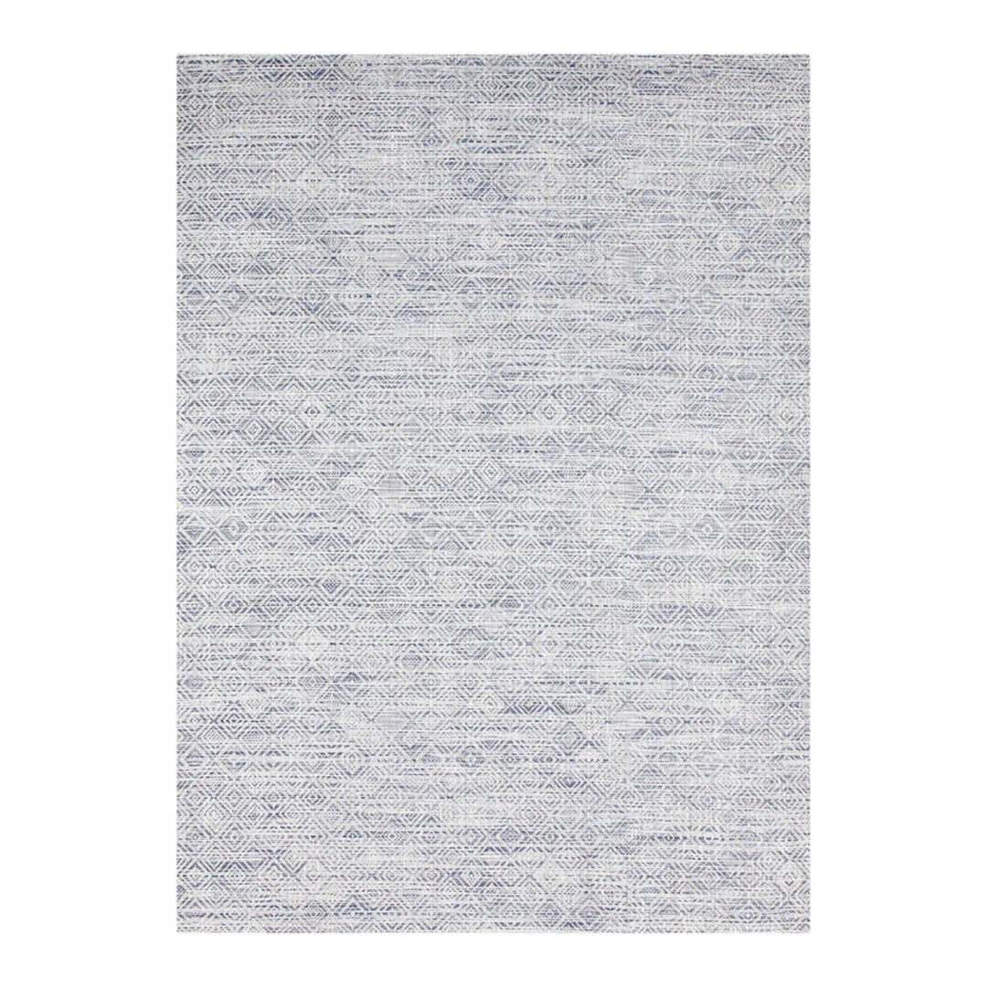 chilewich | woven floormat 89x122cm (35x48") | mosaic blue
