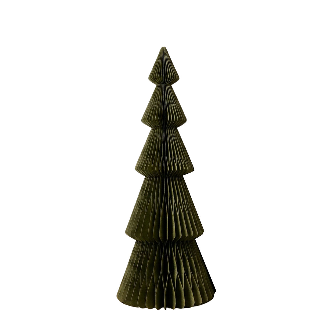 nordic rooms | deluxe tree tall | olive green + glitter 160cm