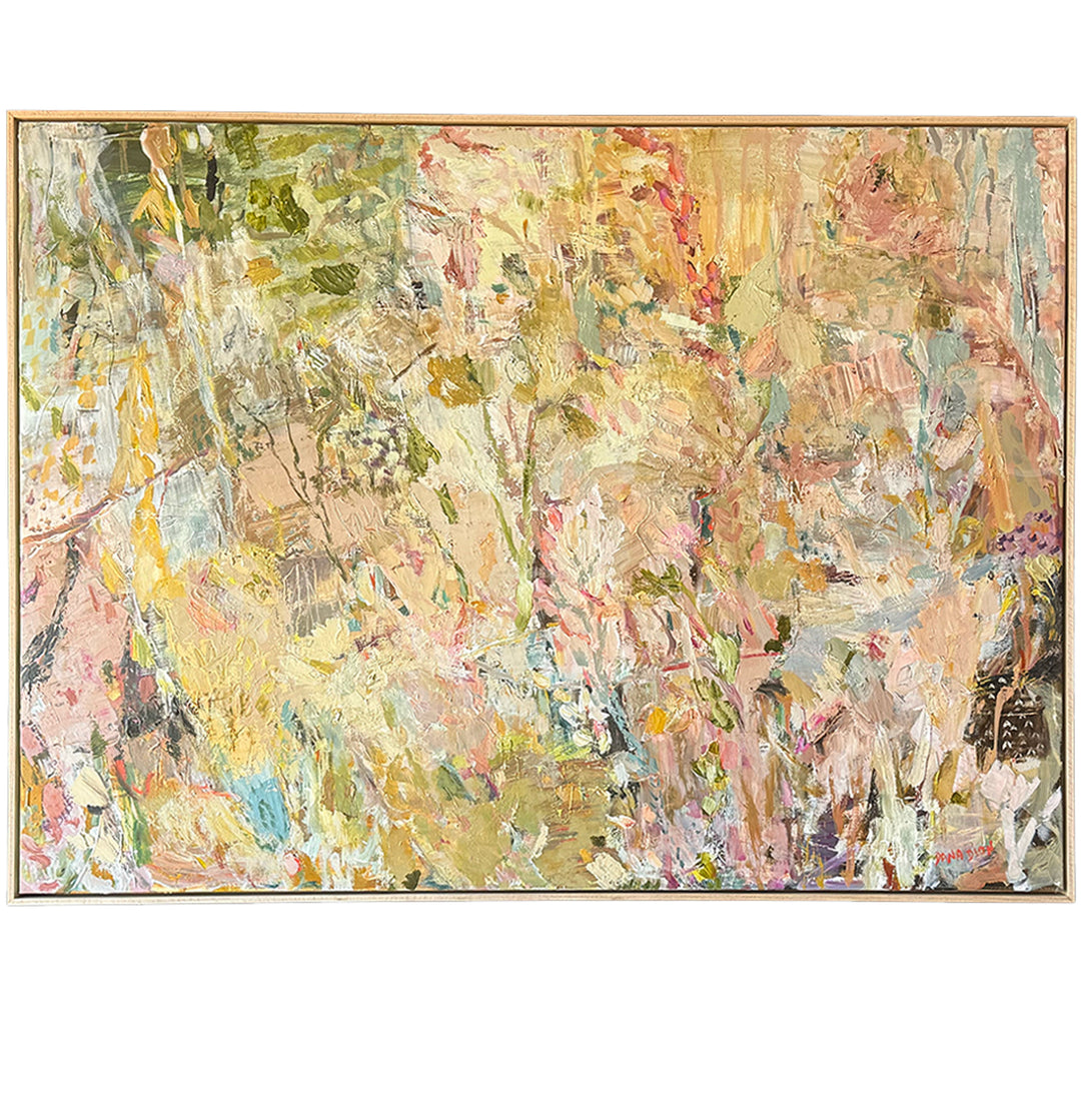 dana dion | original artwork | Understory (110 x 15cm)