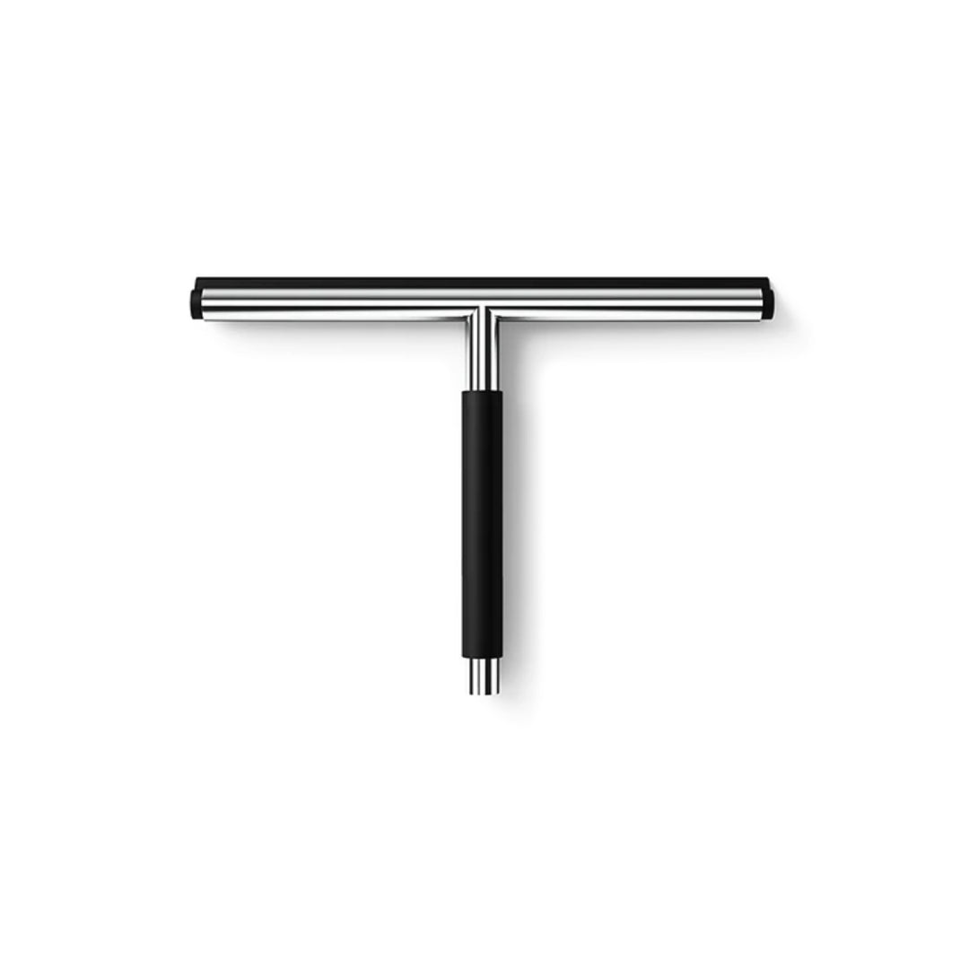 decor walter | CLEAR shower wiper | stainless steel polished