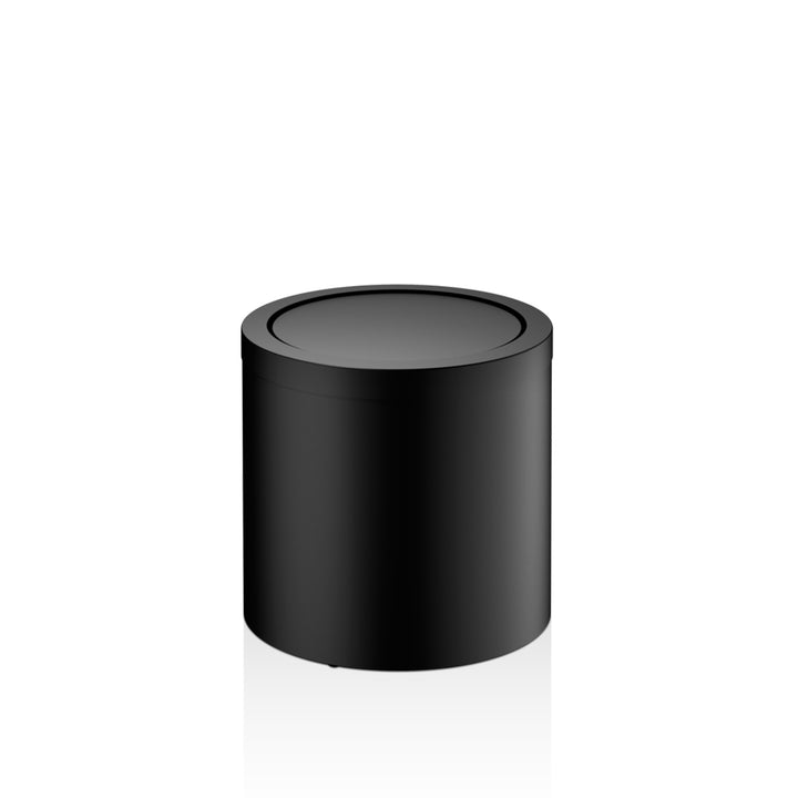 decor walther | BASIC series | bin with revolving cover | matte black