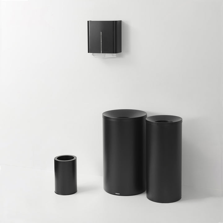 decor walther | BASIC series | bin with inner container | matte black - special order