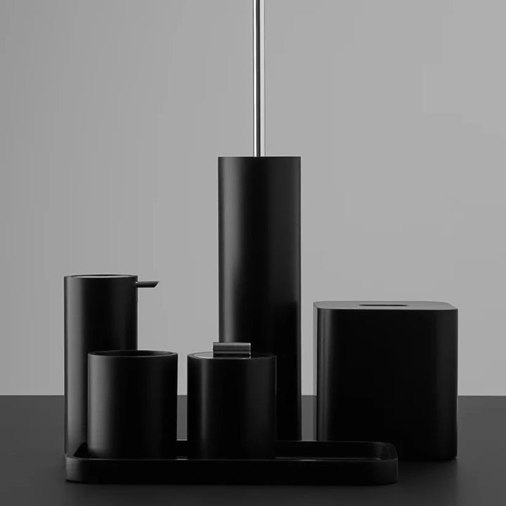 decor walther | STONE series | soap dispenser | black