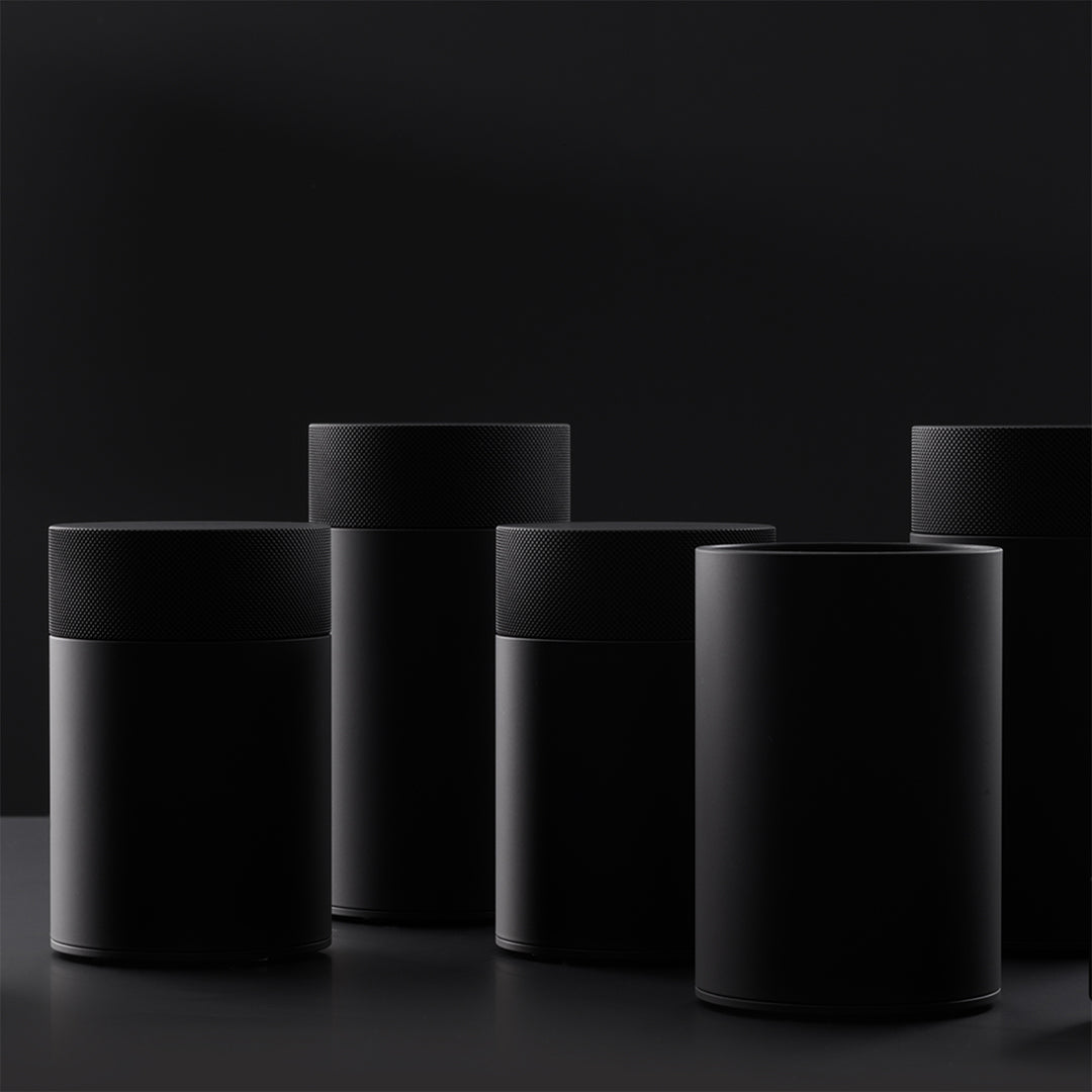 decor walther | CLUB series | multi-purpose box with lid | matte black