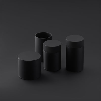 decor walther | CLUB series | multi-purpose box with lid | matte black