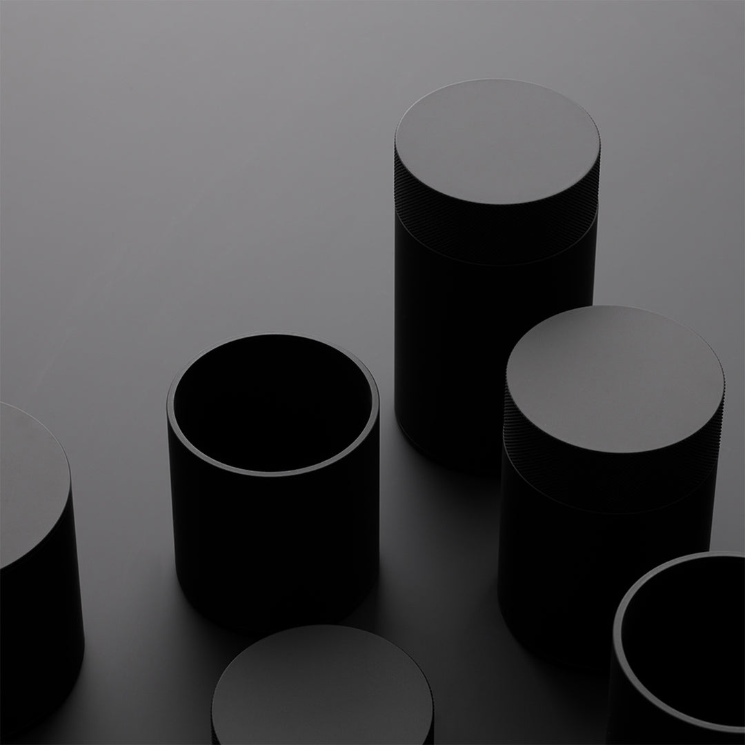 decor walther | CLUB series | multi-purpose box with lid | matte black