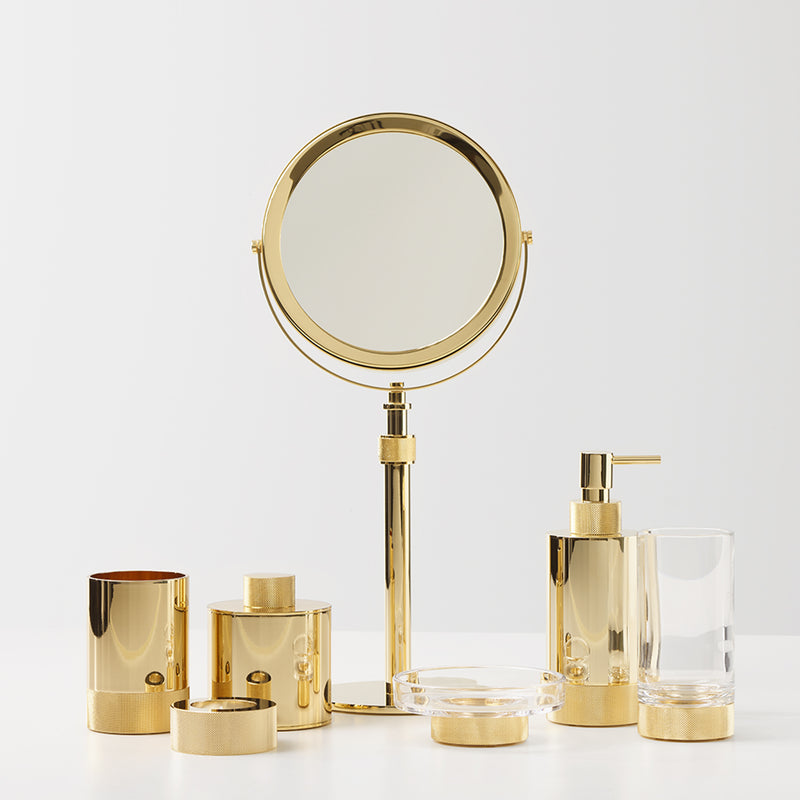 decor walther | CLUB series | soap dispenser | gold 24 carat
