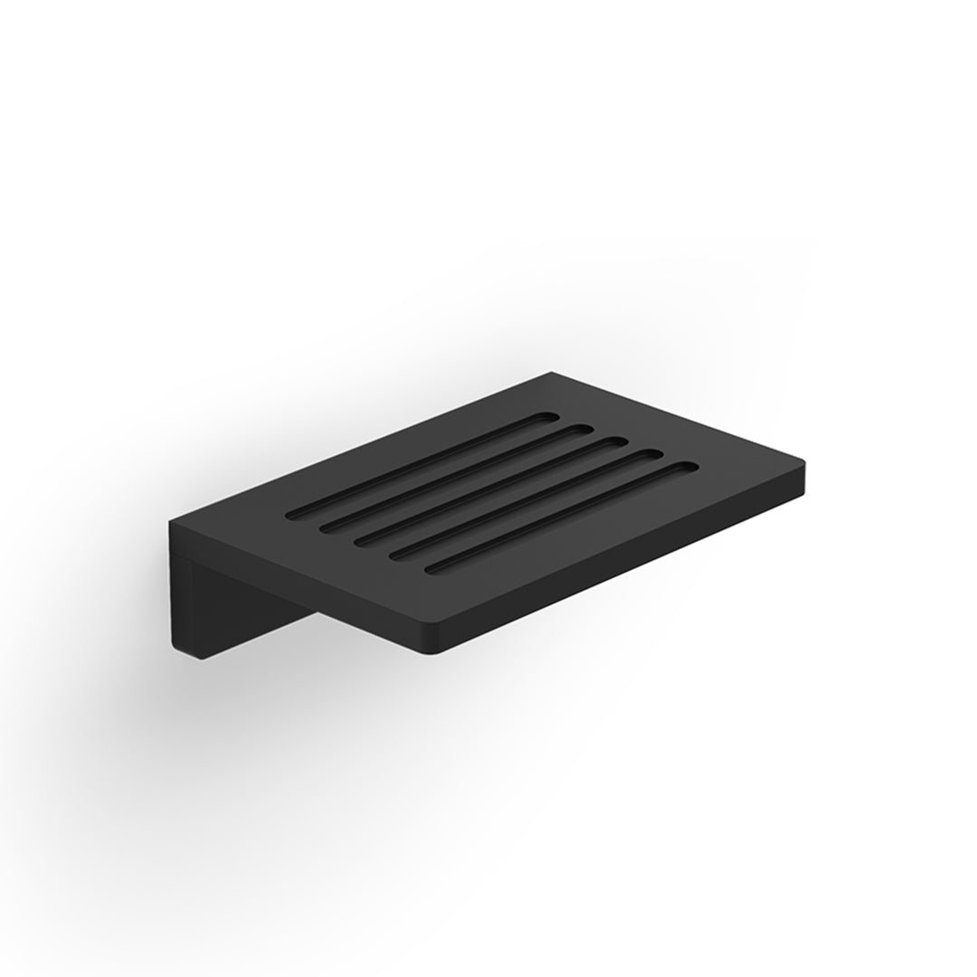 decor walther | CORNER series | soap dish wall mounted | matte black