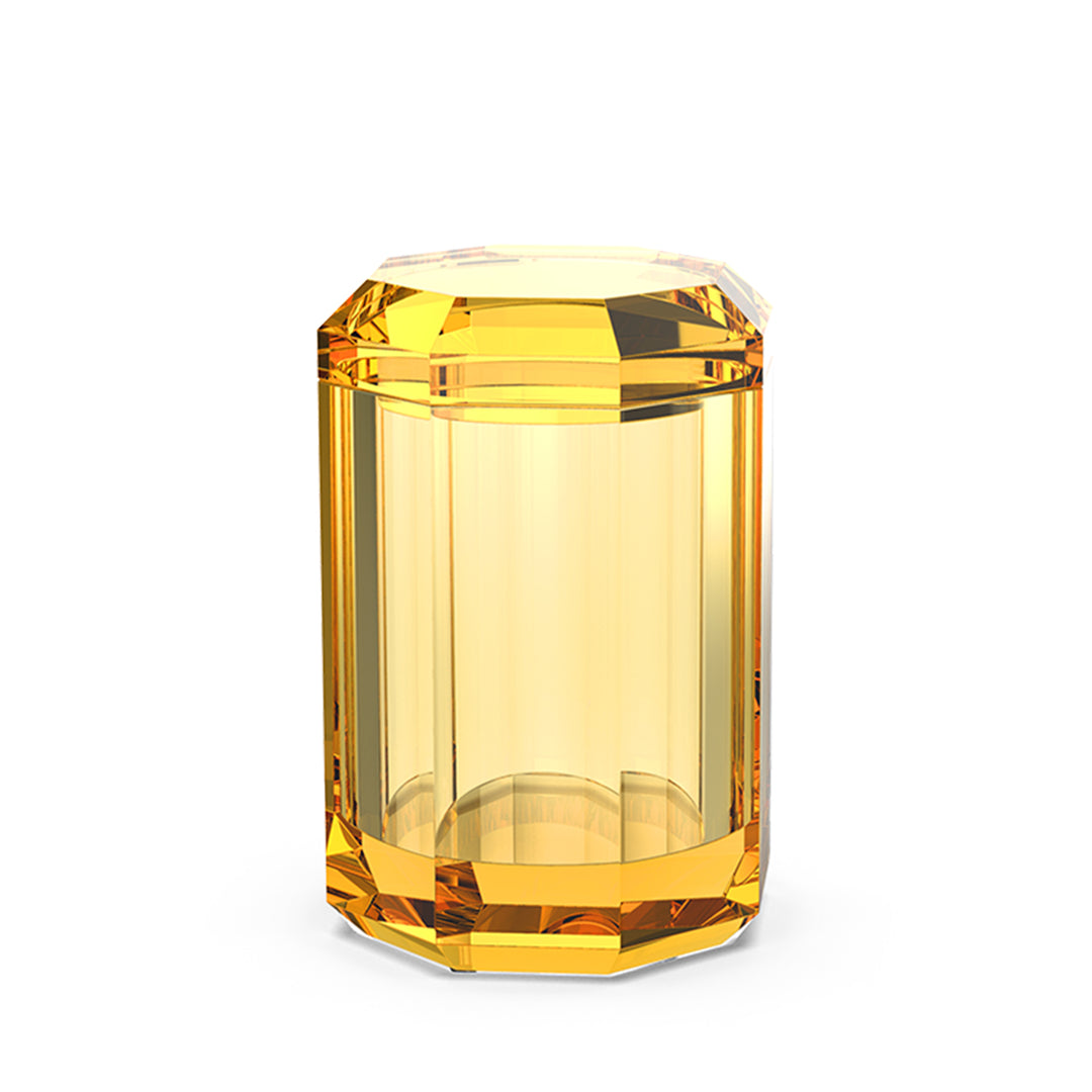 decor walther | KRISTALL series | multi-purpose box with lid | amber