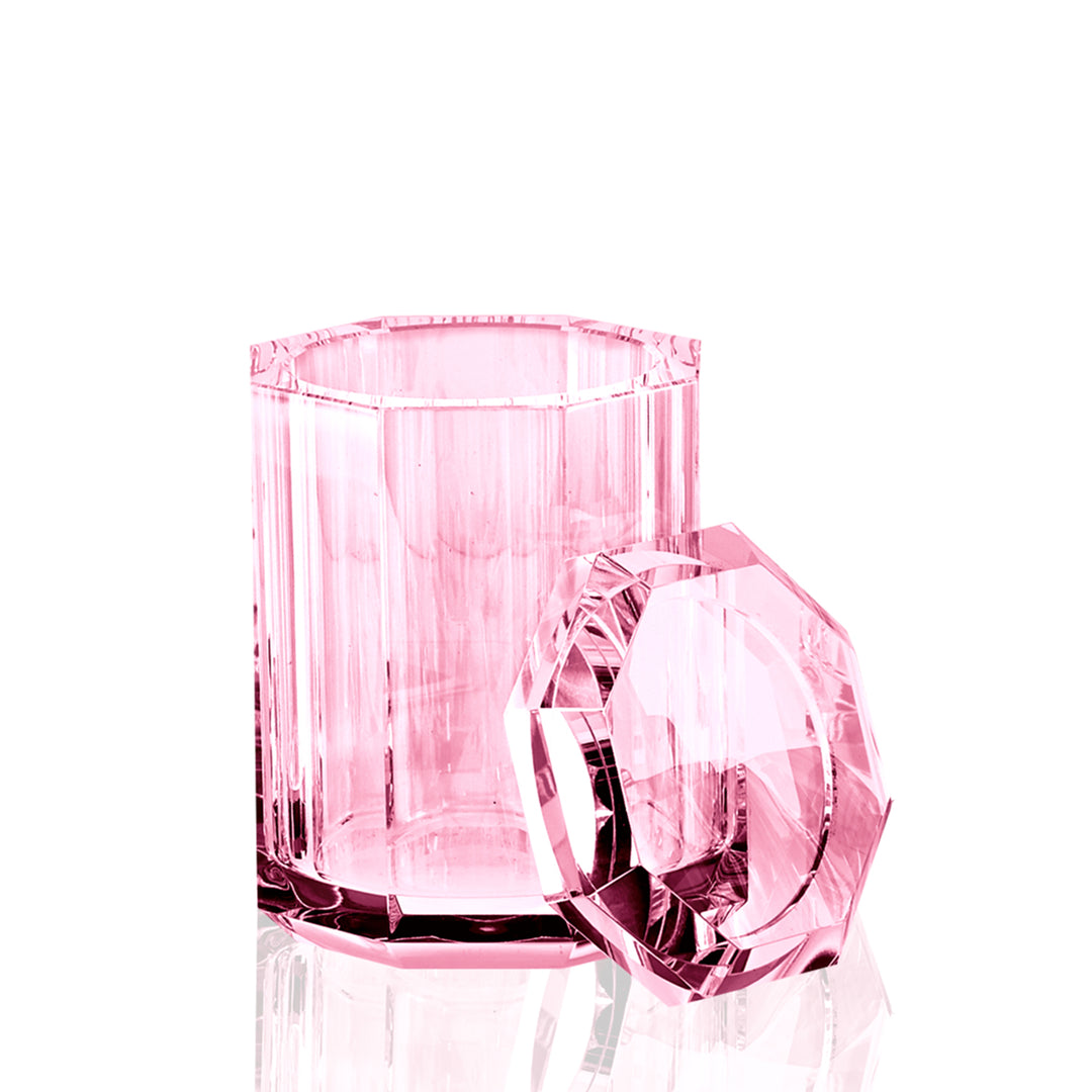 decor walther | KRISTALL series | multi-purpose box with lid | pink