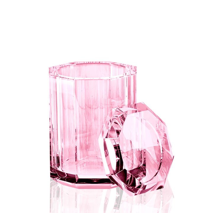 decor walther | KRISTALL series | multi-purpose box with lid | pink