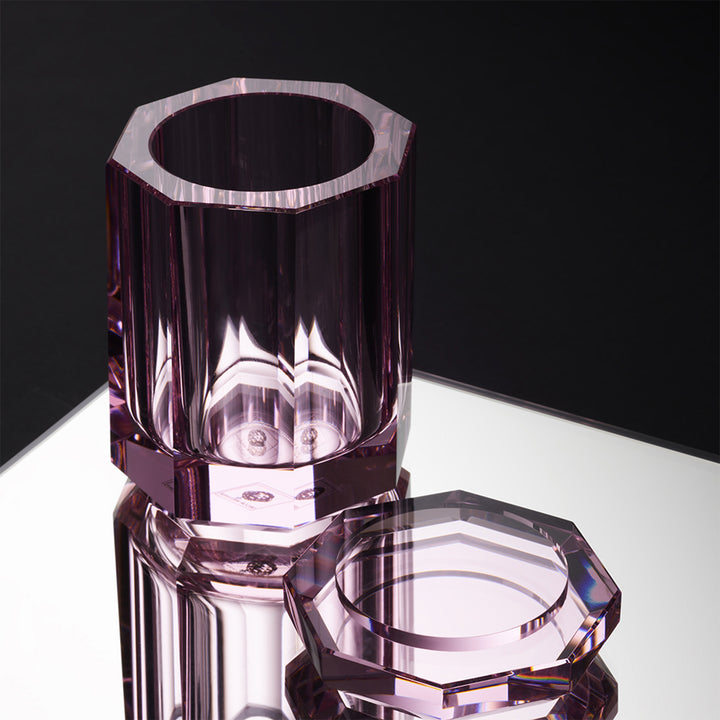 decor walther | KRISTALL series | multi-purpose box with lid | pink