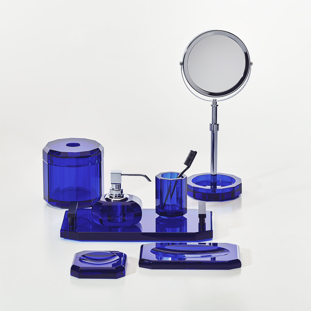 decor walther | KRISTALL series | crystal tumbler | capri blue