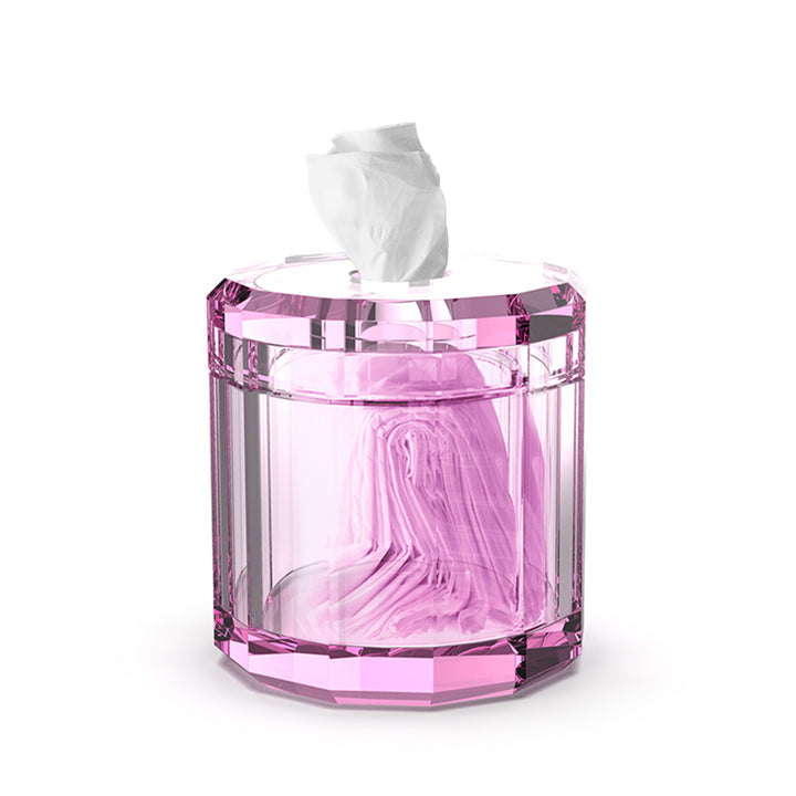 decor walther | KRISTALL series | tissue box | pink