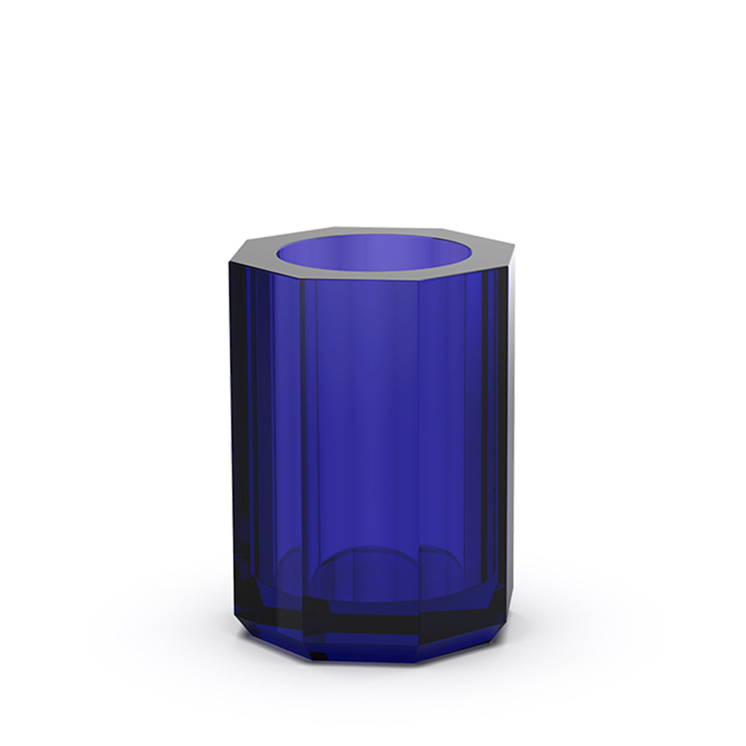 decor walther | KRISTALL series | crystal tumbler | capri blue