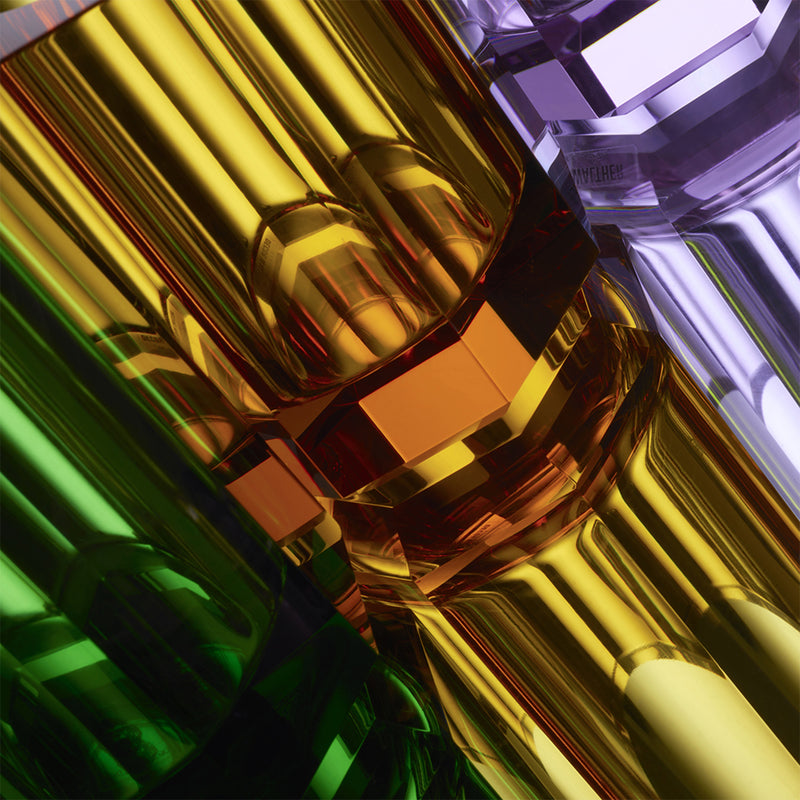 decor walther | KRISTALL series | crystal tumbler | english green