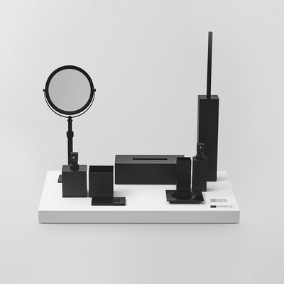 decor walther | MIKADO series | tumbler + toothbrush holder | matte black