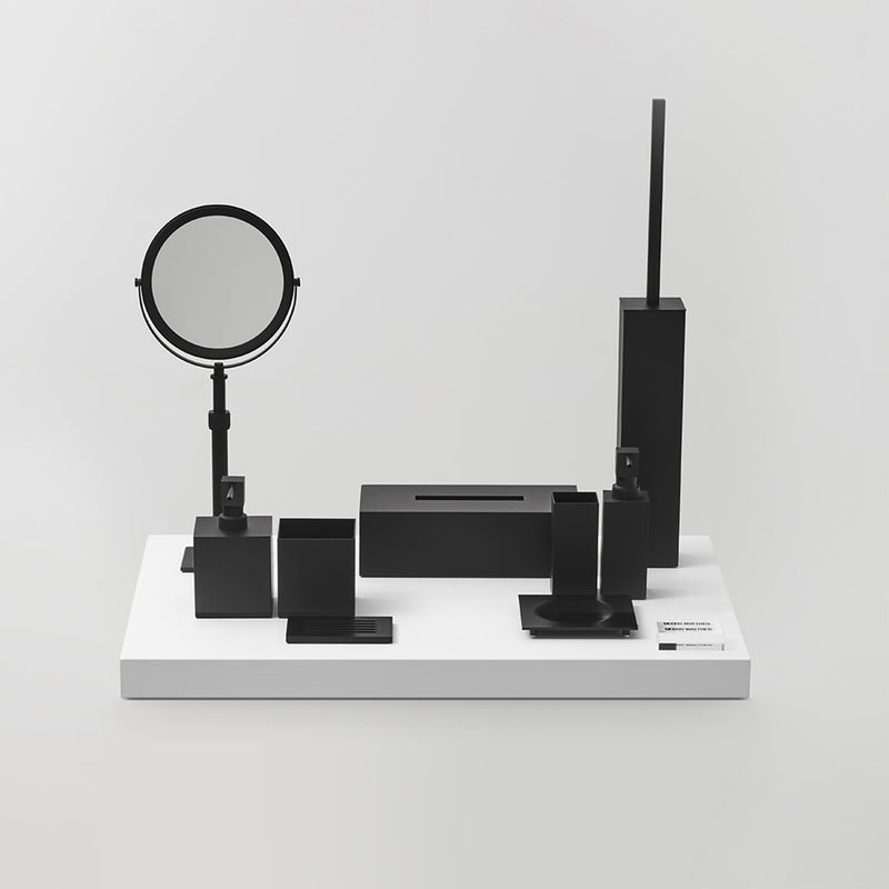 decor walther | MIKADO series | tumbler + toothbrush holder | matte black