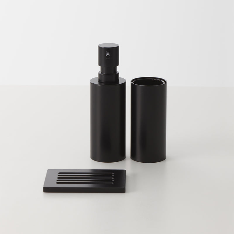 decor walther | MIKADO series | tumbler + toothbrush holder | matte black