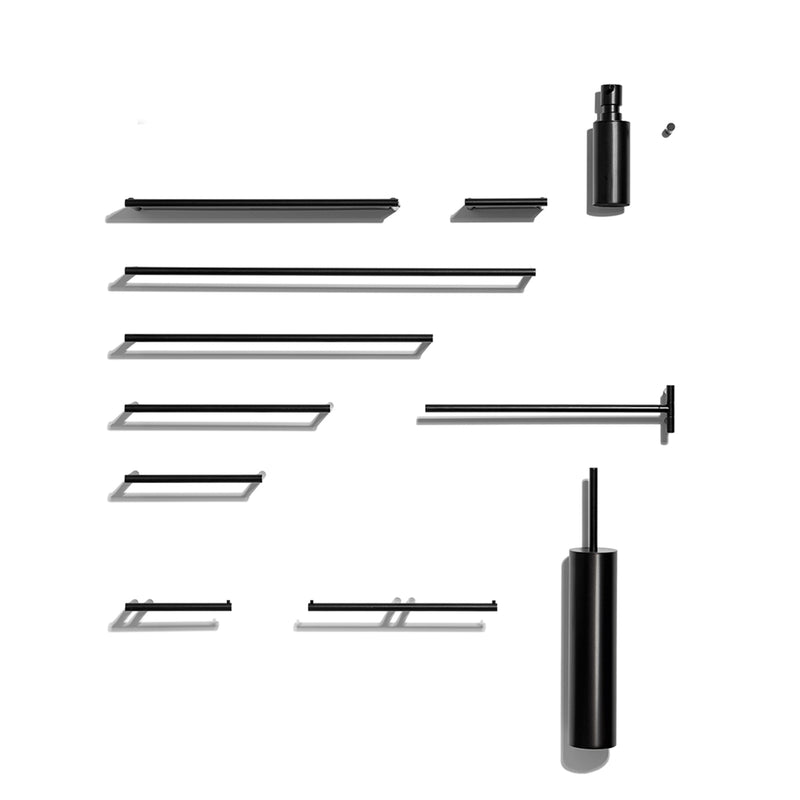 decor walther | MIKADO series | soap dispenser wall mounted | matte black