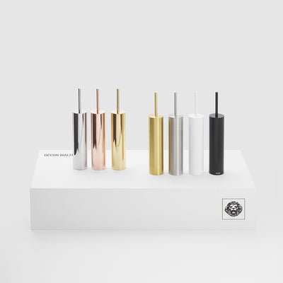 decor walther | MIKADO series | toilet brush | gold matte 24 carat