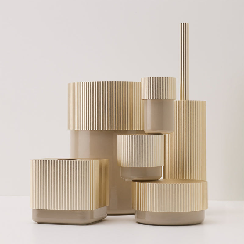 decor walther | OF.LINE series | soap dish | champagne + dune