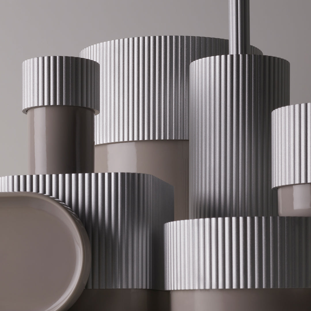 decor walther | OF.LINE series | waste bin | aqua + shell