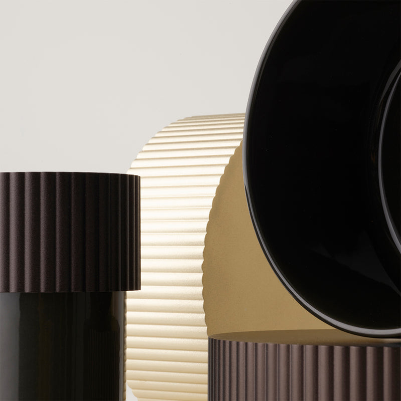 decor walther | OF.LINE series | waste bin | mocca + moor