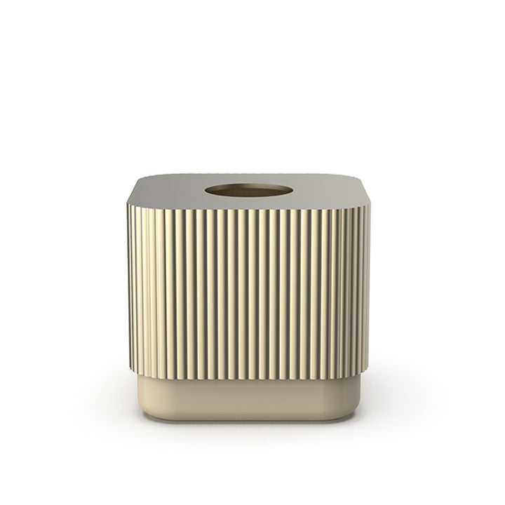 decor walther | OF.LINE series | tissue box | champagne + dune