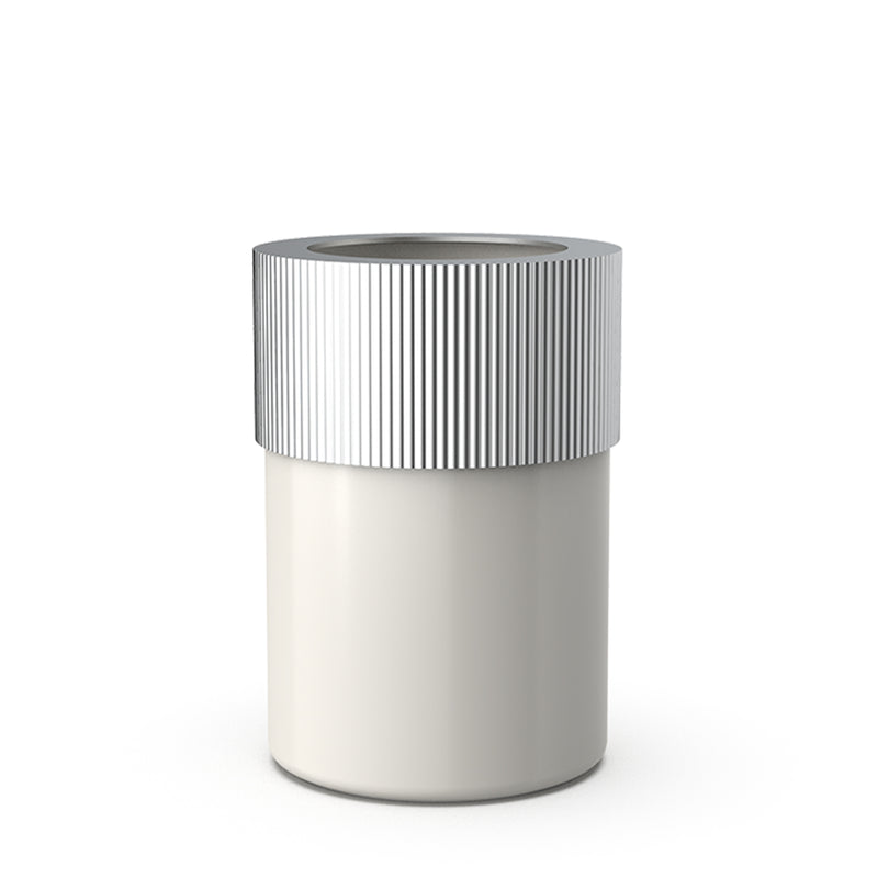 decor walther | OF.LINE series | waste bin | aqua + shell