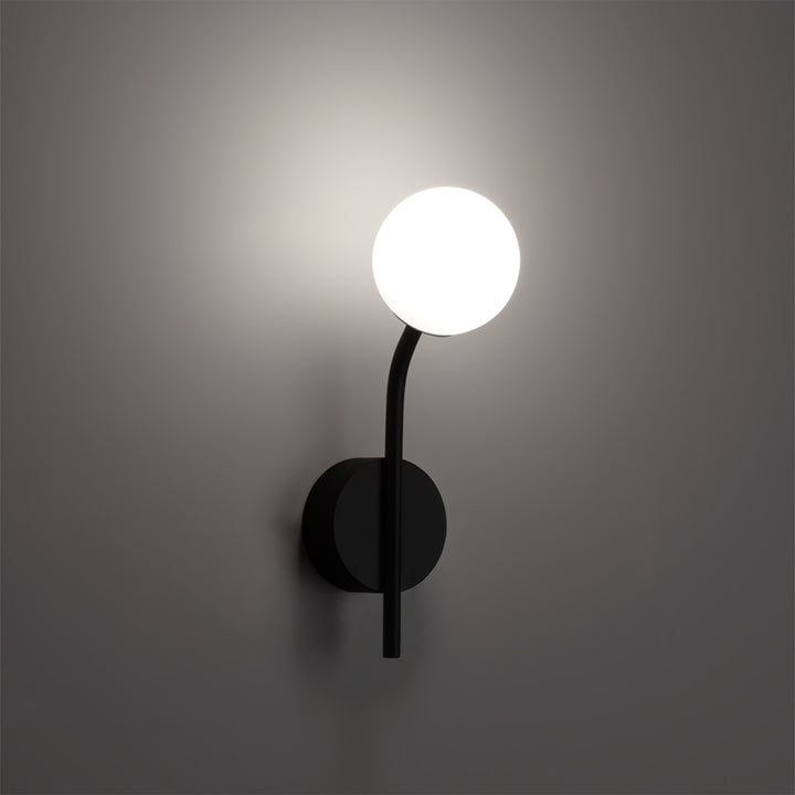 decor walther | BASIC series | pep one wall light | matte black - LC