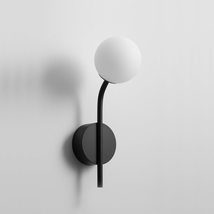 decor walther | BASIC series | pep one wall light | matte black - LC