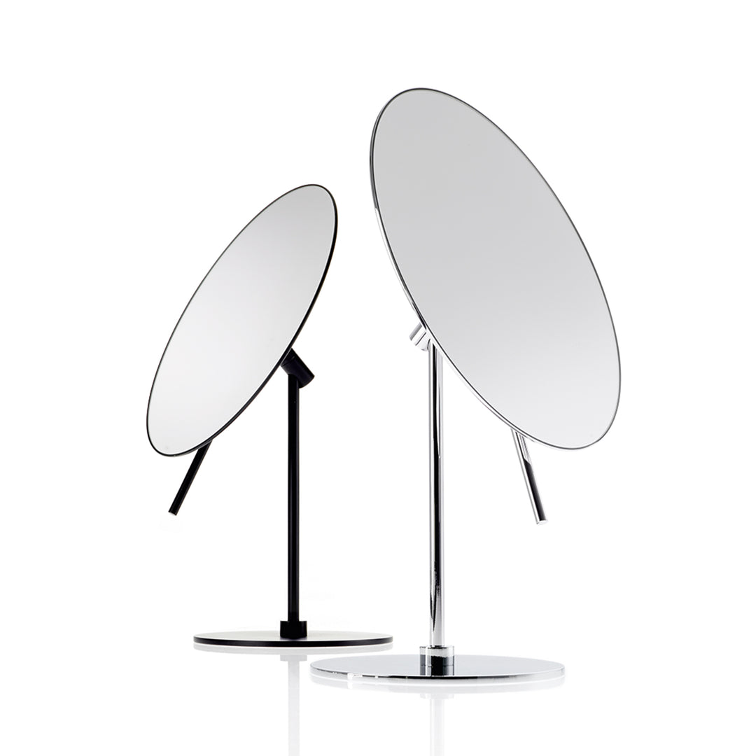 decor walther | BASIC series | cosmetic mirror with swivel | matte black