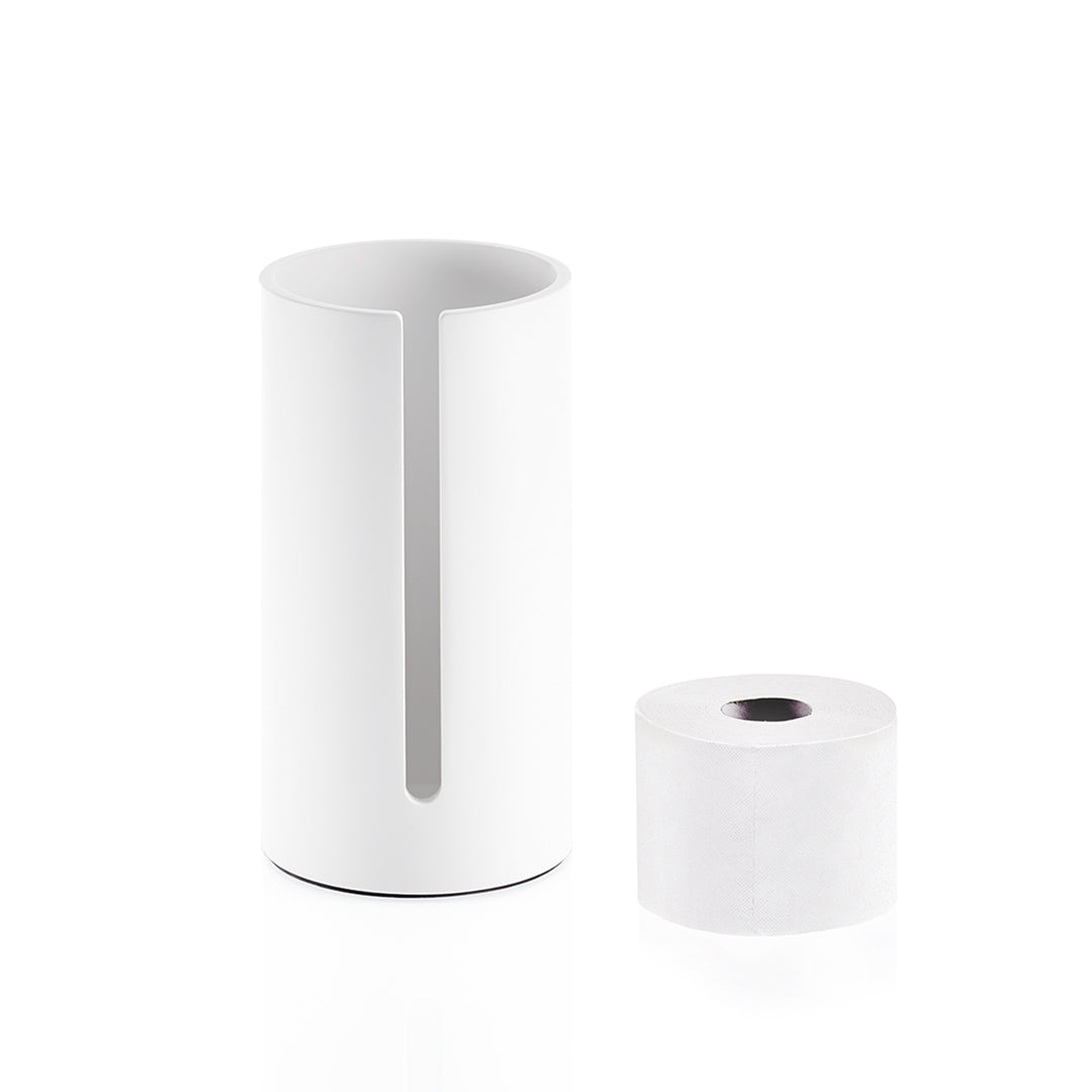 decor walther | STONE series | toilet paper storage | white