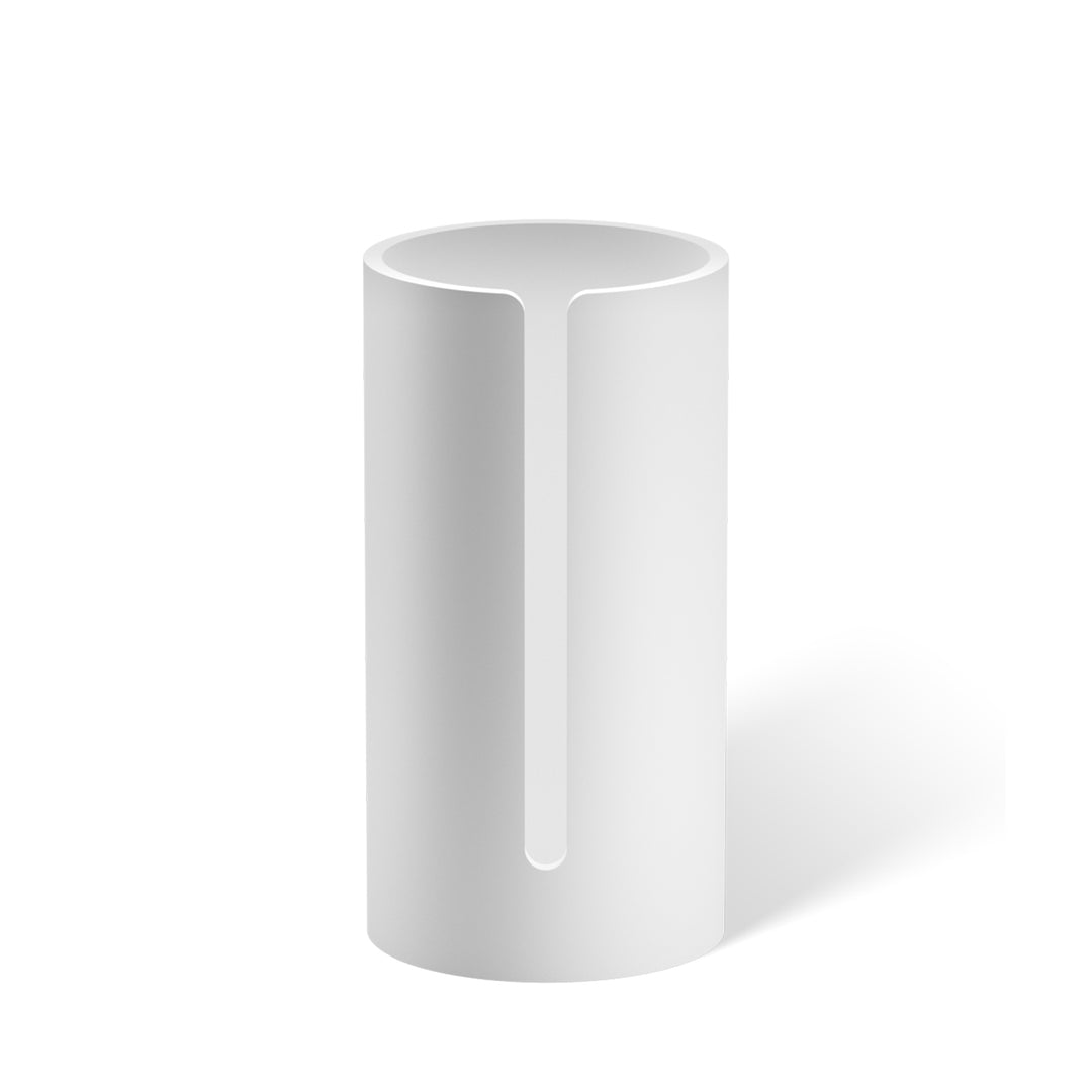 decor walther | STONE series | toilet paper storage | white