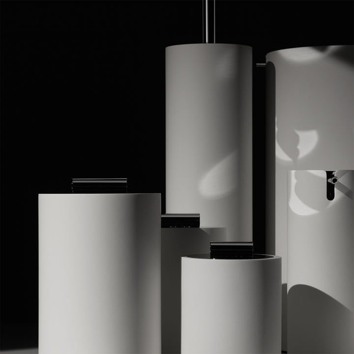 decor walther | STONE series | toilet brush | white