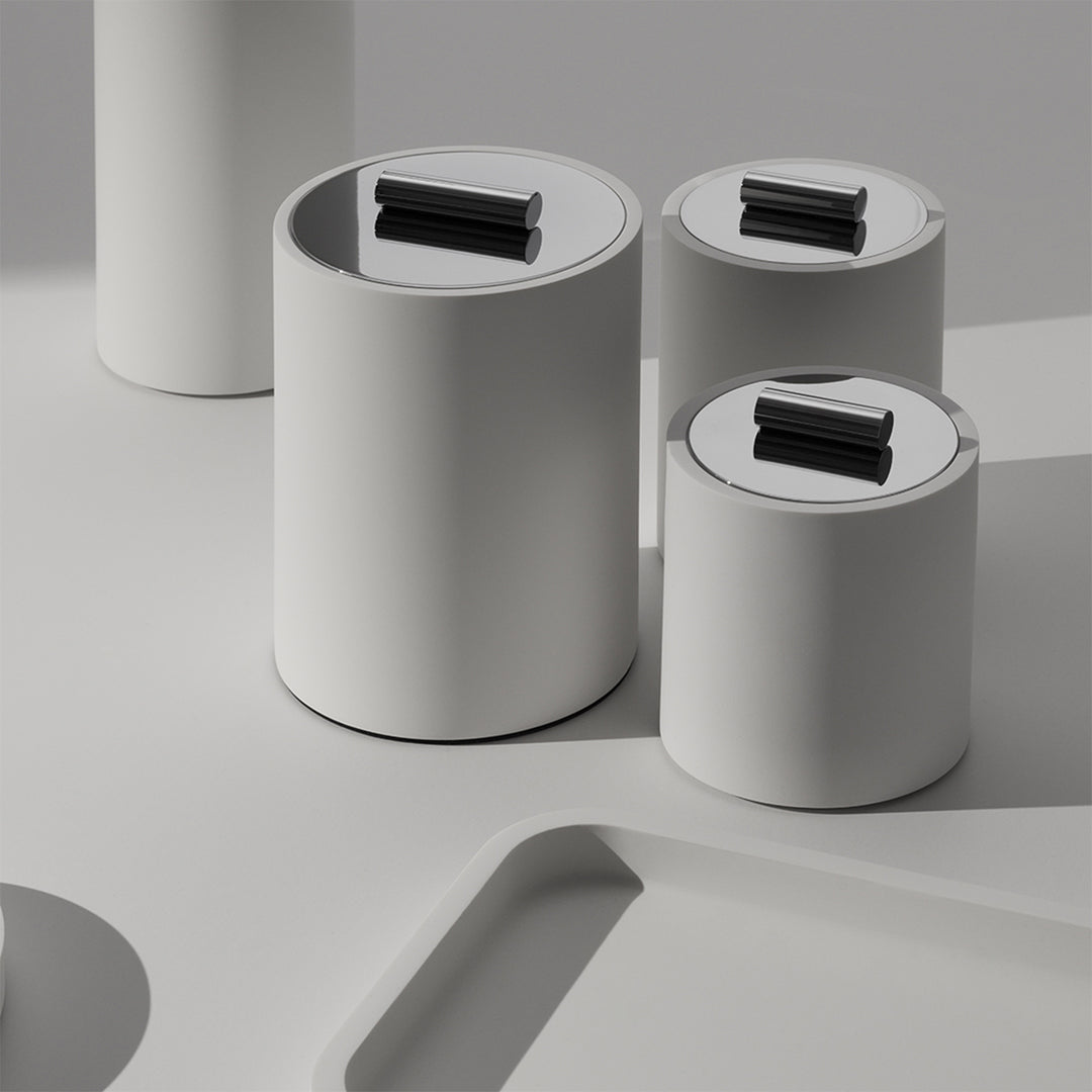 decor walther | STONE series | tab tray | matte white