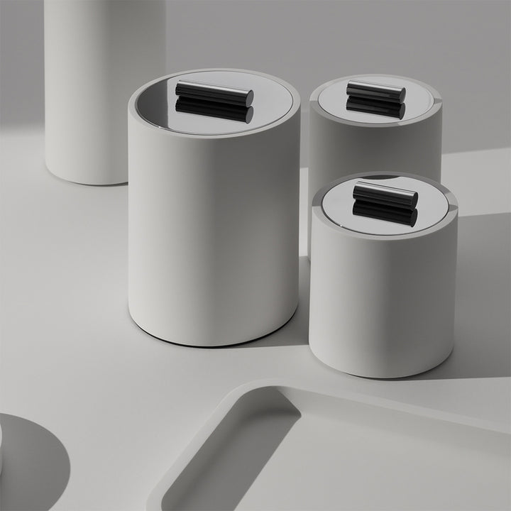 decor walther | STONE series | tab tray | matte white