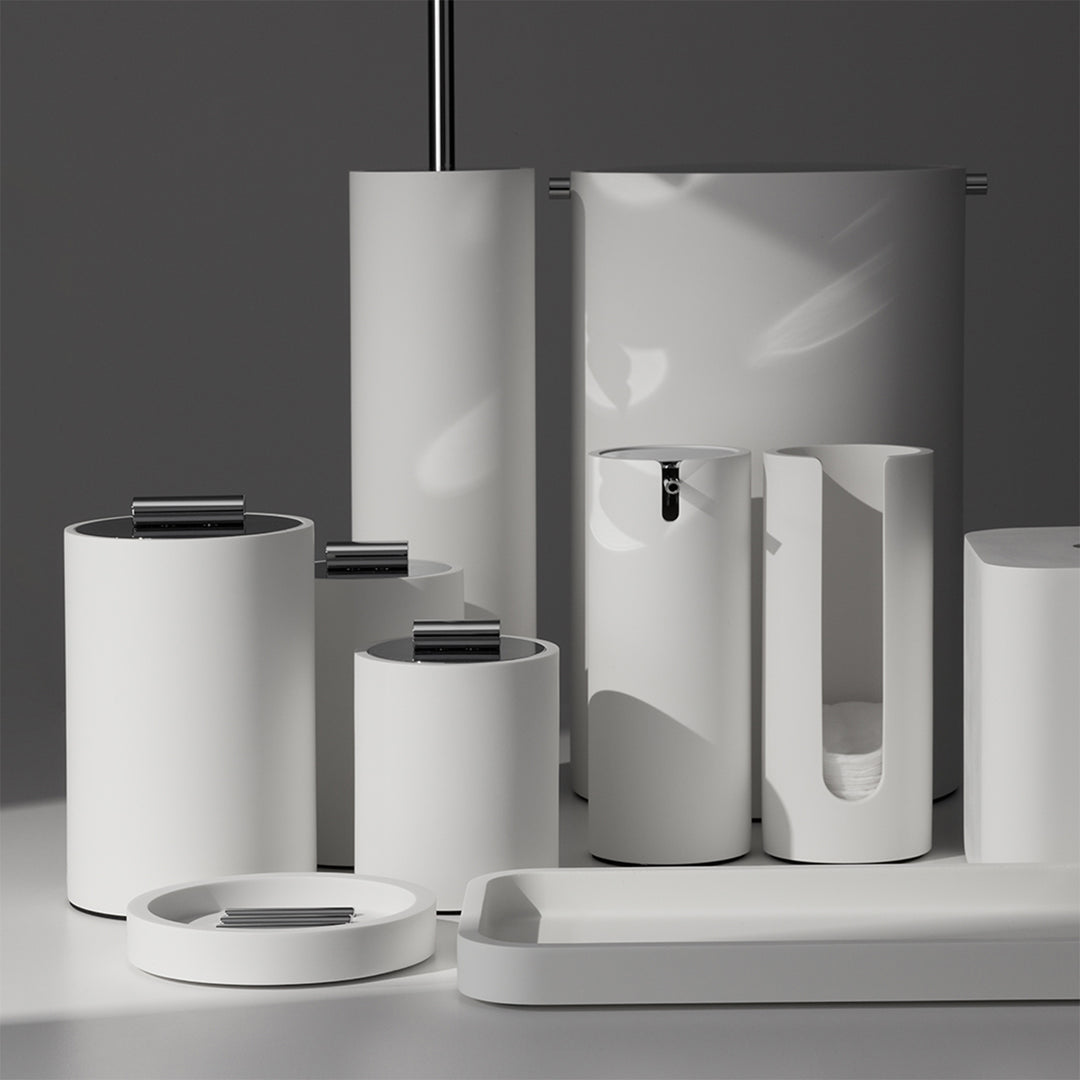 decor walther | STONE series | tab tray | matte white