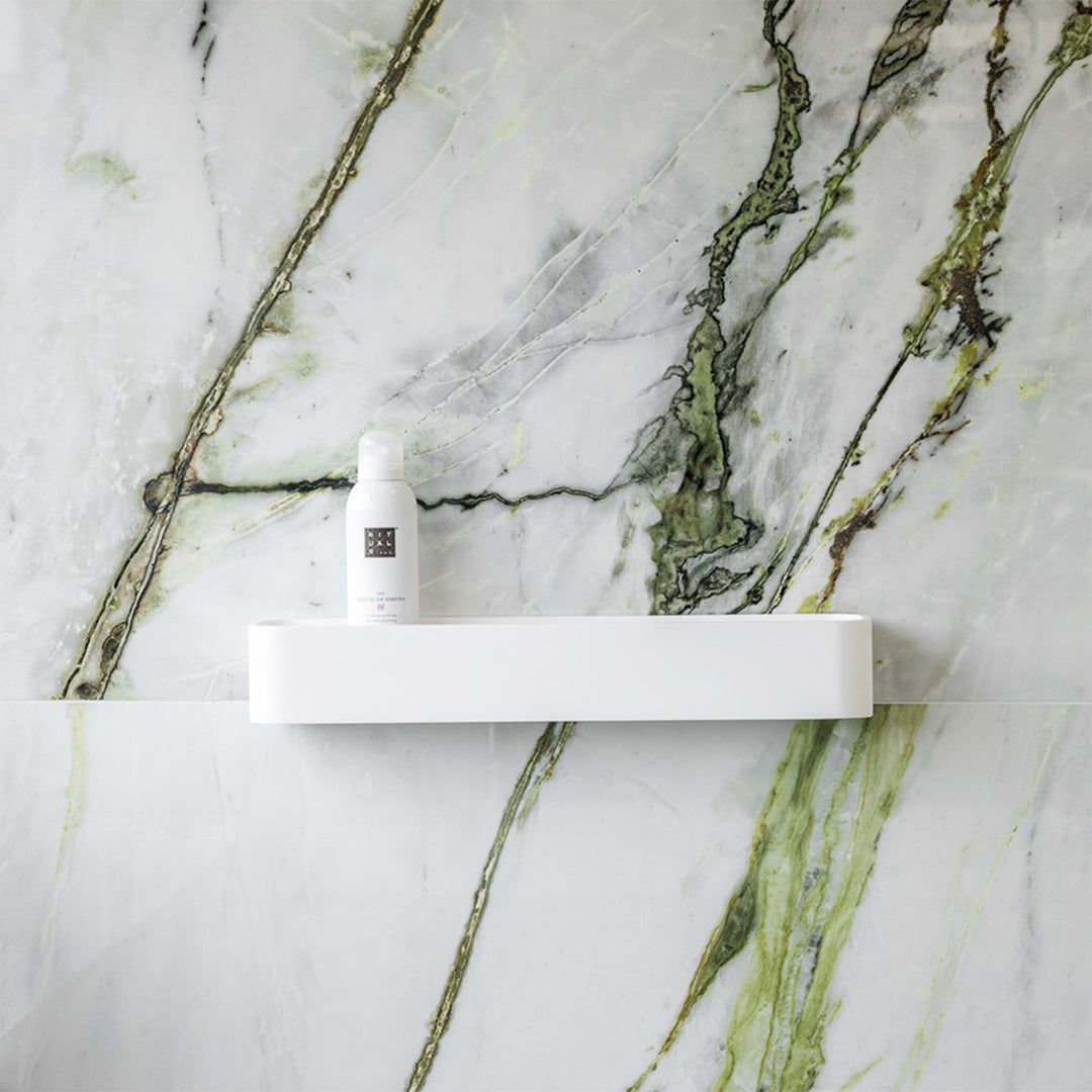 decor walther | STONE series | shower container shelf | white