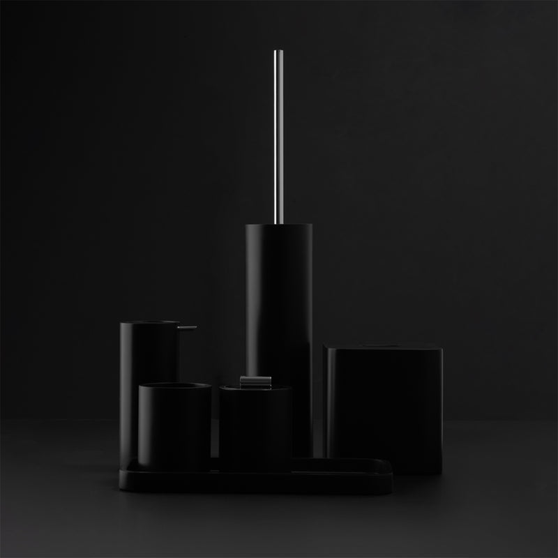 decor walther | STONE series | tab tray | matte black