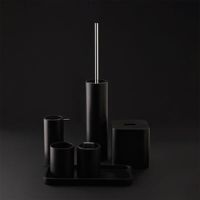 decor walther | STONE series | tab tray | matte black
