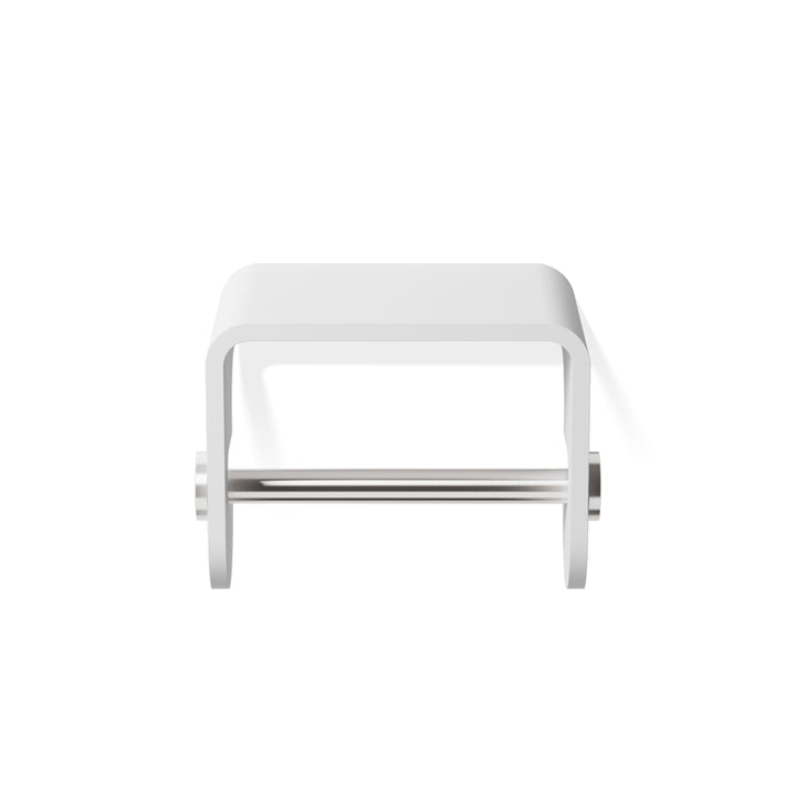 decor walther | STONE series | toilet paper holder | white
