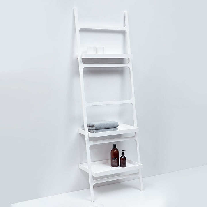 decor walther | STONE series | towel ladder with shelves | white