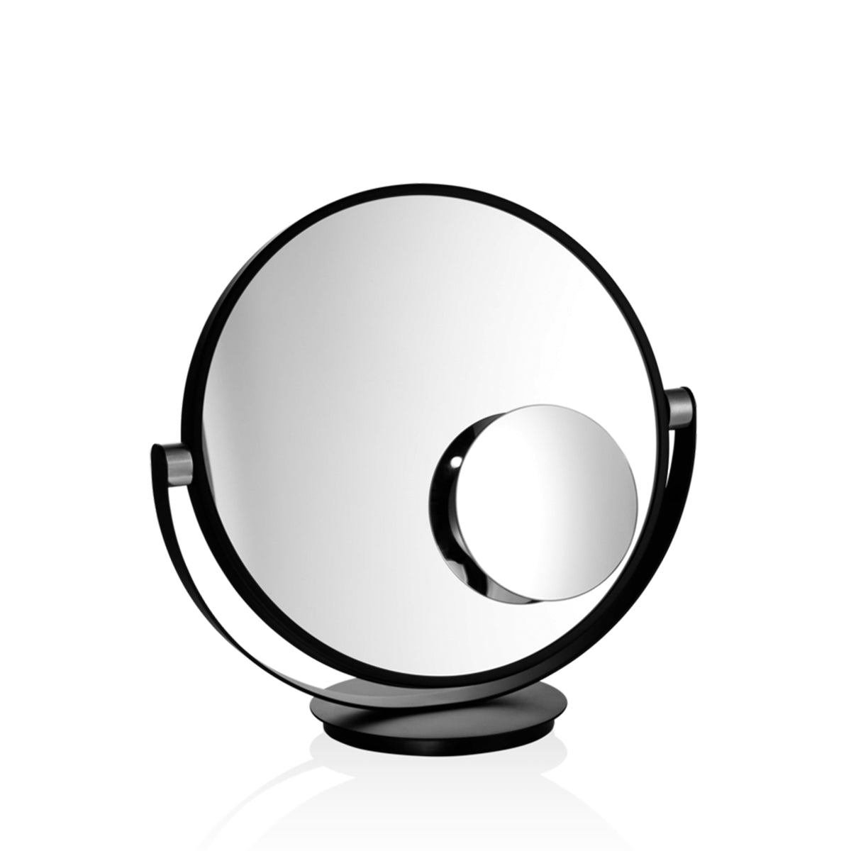 decor walther | CLUB series | table mirror rotating | matte black ...