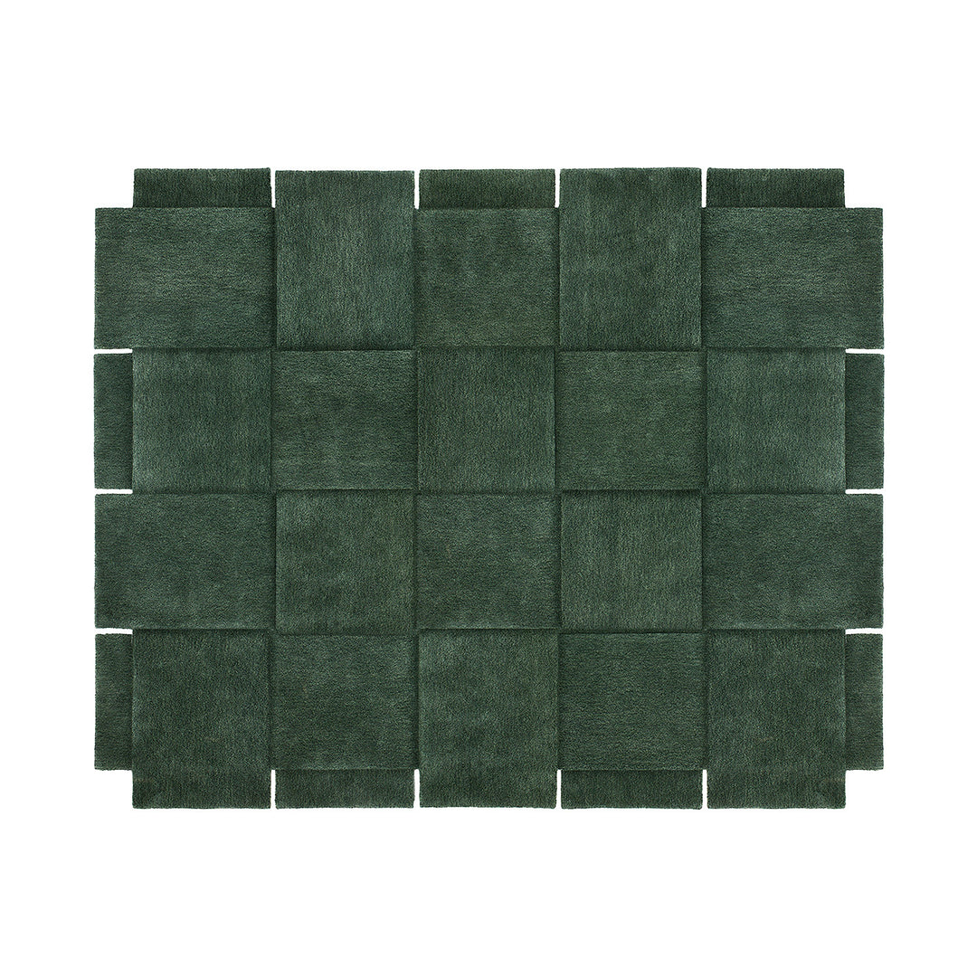 design house stockholm | basket floor rug | green 245x300cm - DC