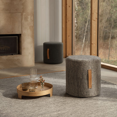 design house stockholm | bjork pouf | light grey
