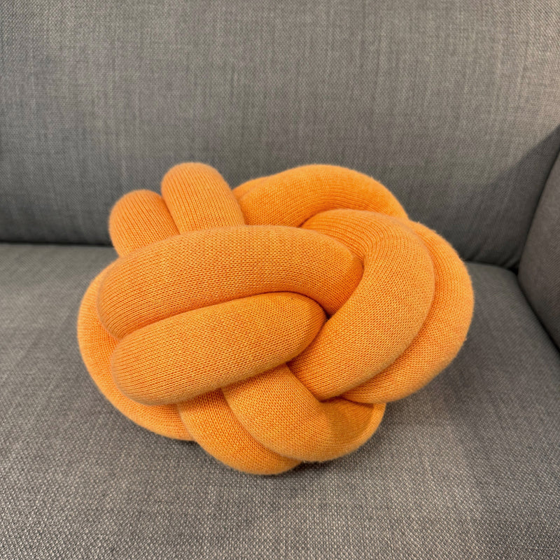 design house stockholm | knot cushion | apricot - DC